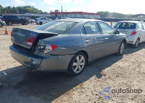 2006 Lexus Es 330 from USA, damaged, VIN JTHBA30G365162185